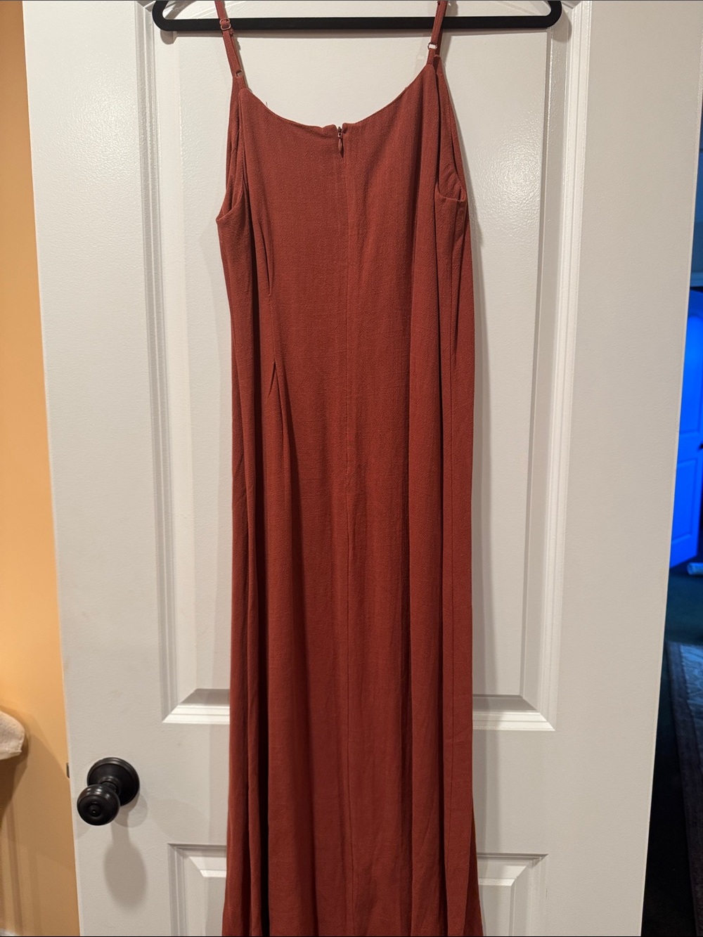 Sadie & Sage Terra Cotta Slip Dress - Picture 3 of 3